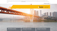 Desktop Screenshot of ebase.com