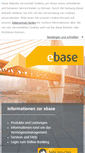 Mobile Screenshot of ebase.com